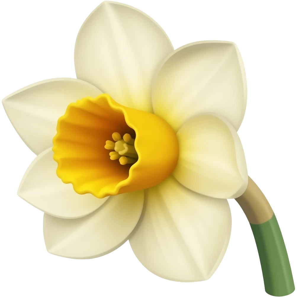 Daffodil emoji