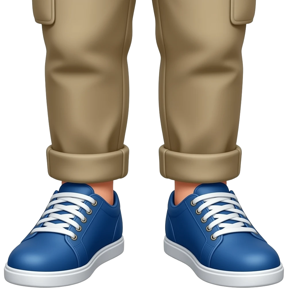 Share with Blue shoes and there legs emoji