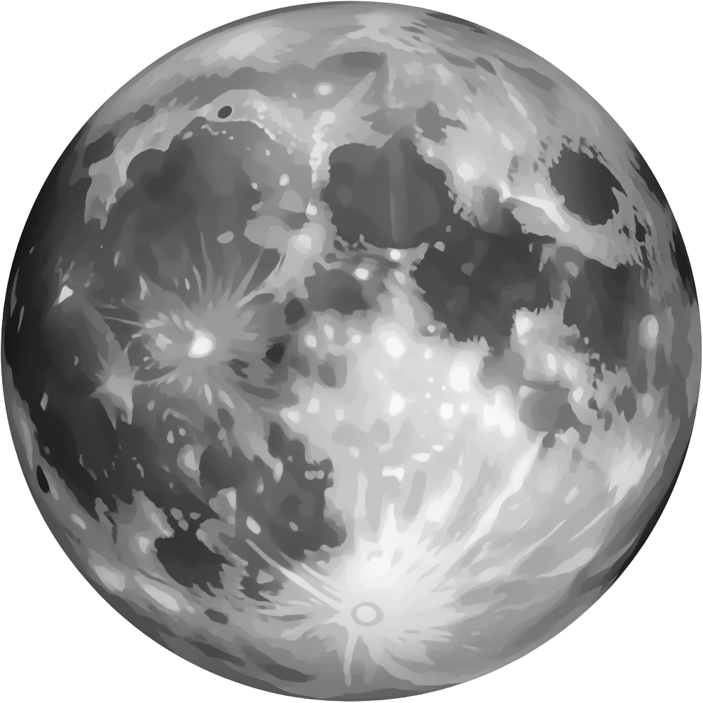 Black moon emoji