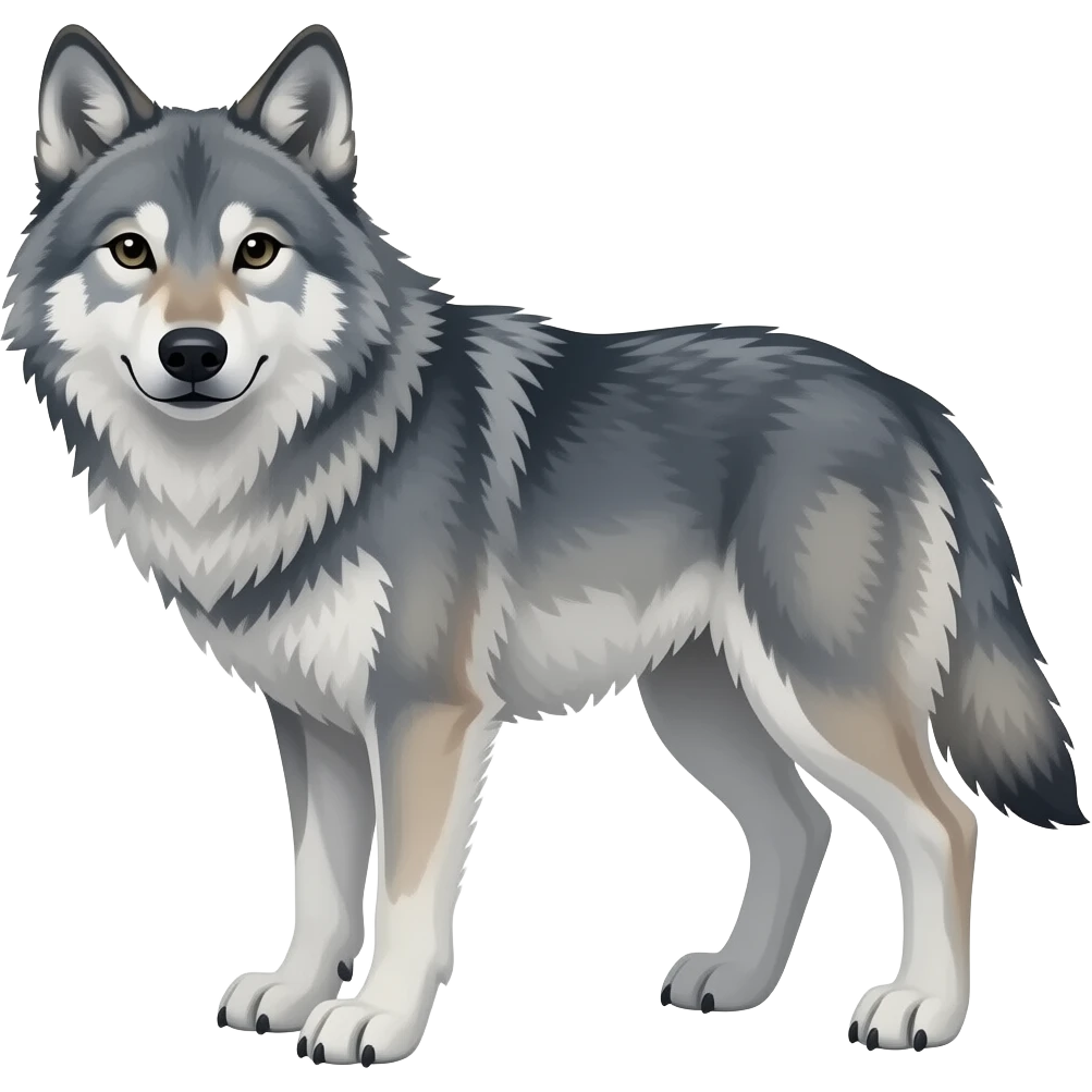 wolf emoji