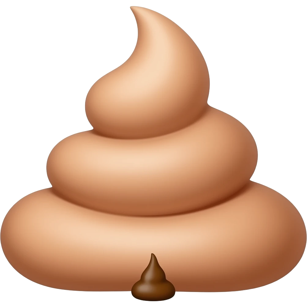 Pooping emoji