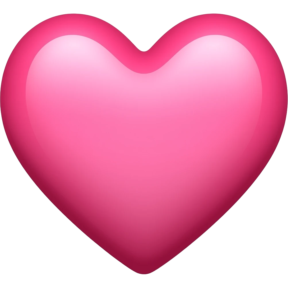 Pembe kalp emoji