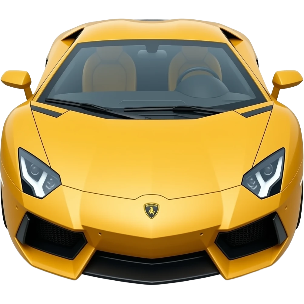 Lamborghini aventador emoji