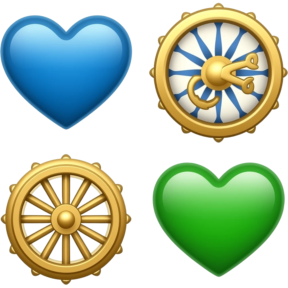 💙☸️💚 emoji