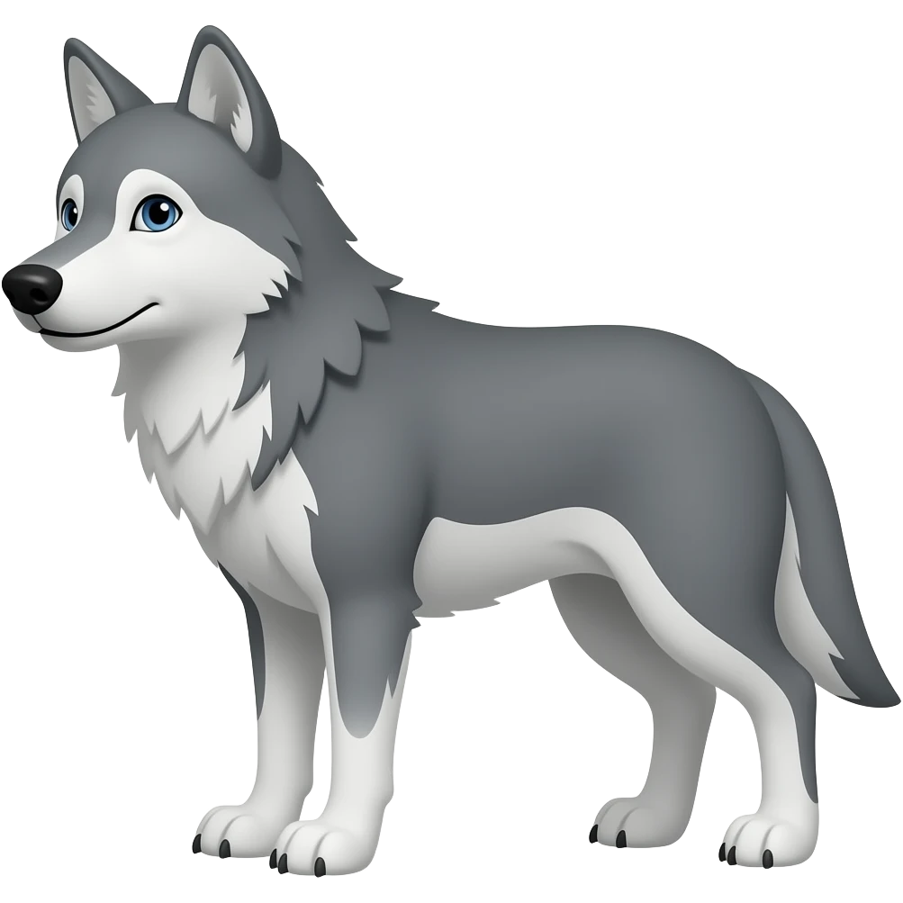 wolf emoji