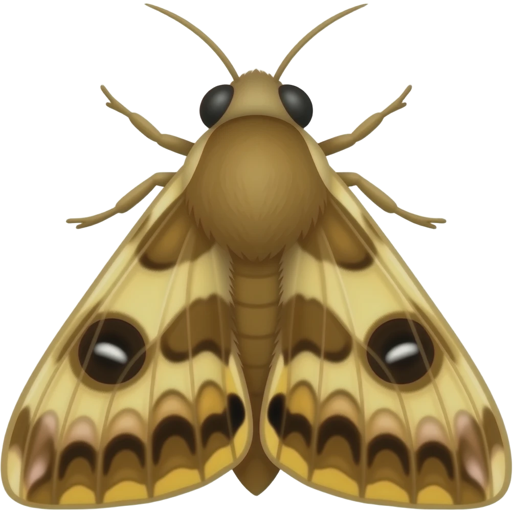 Polilla emoji
