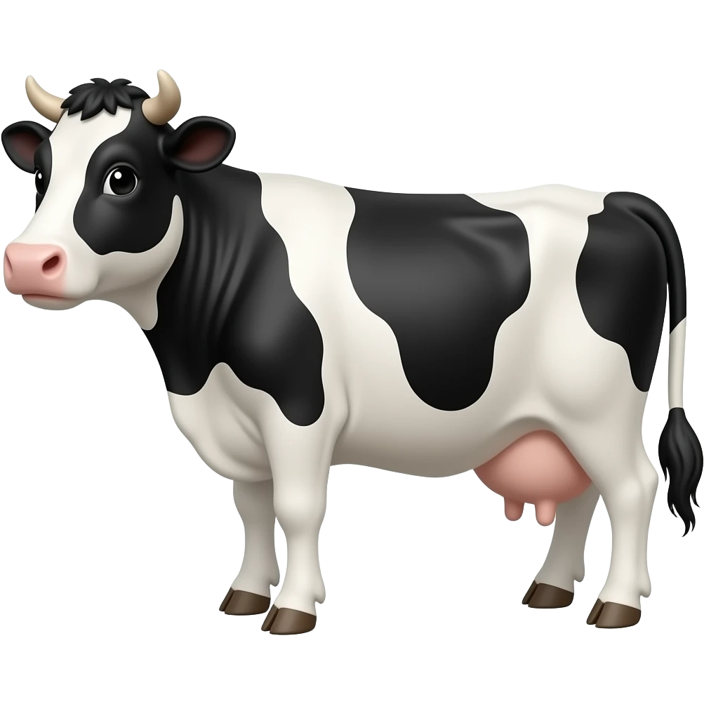 a cow emoji