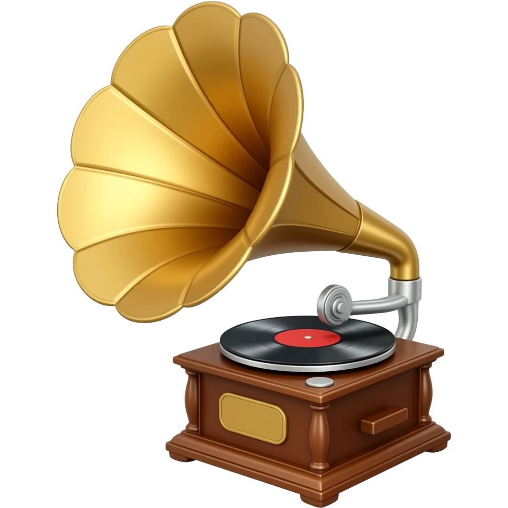 gramophone emoji