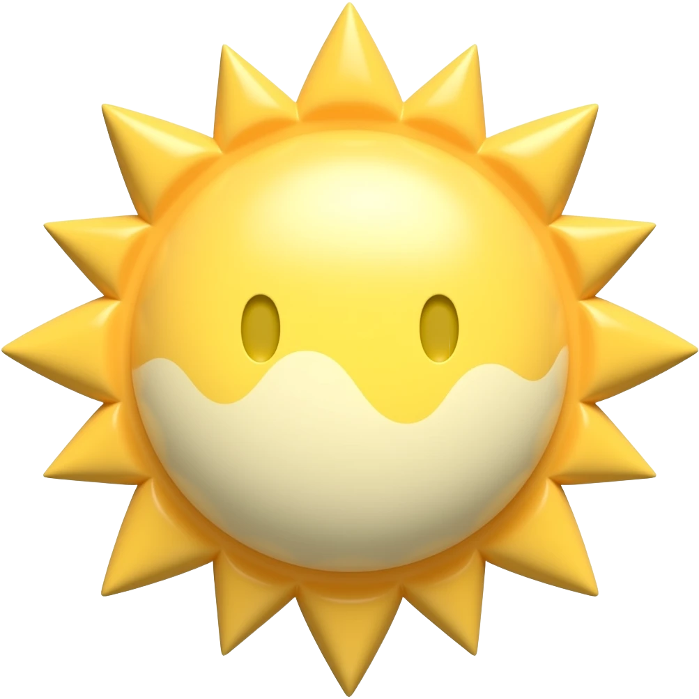 شیر خورشید emoji