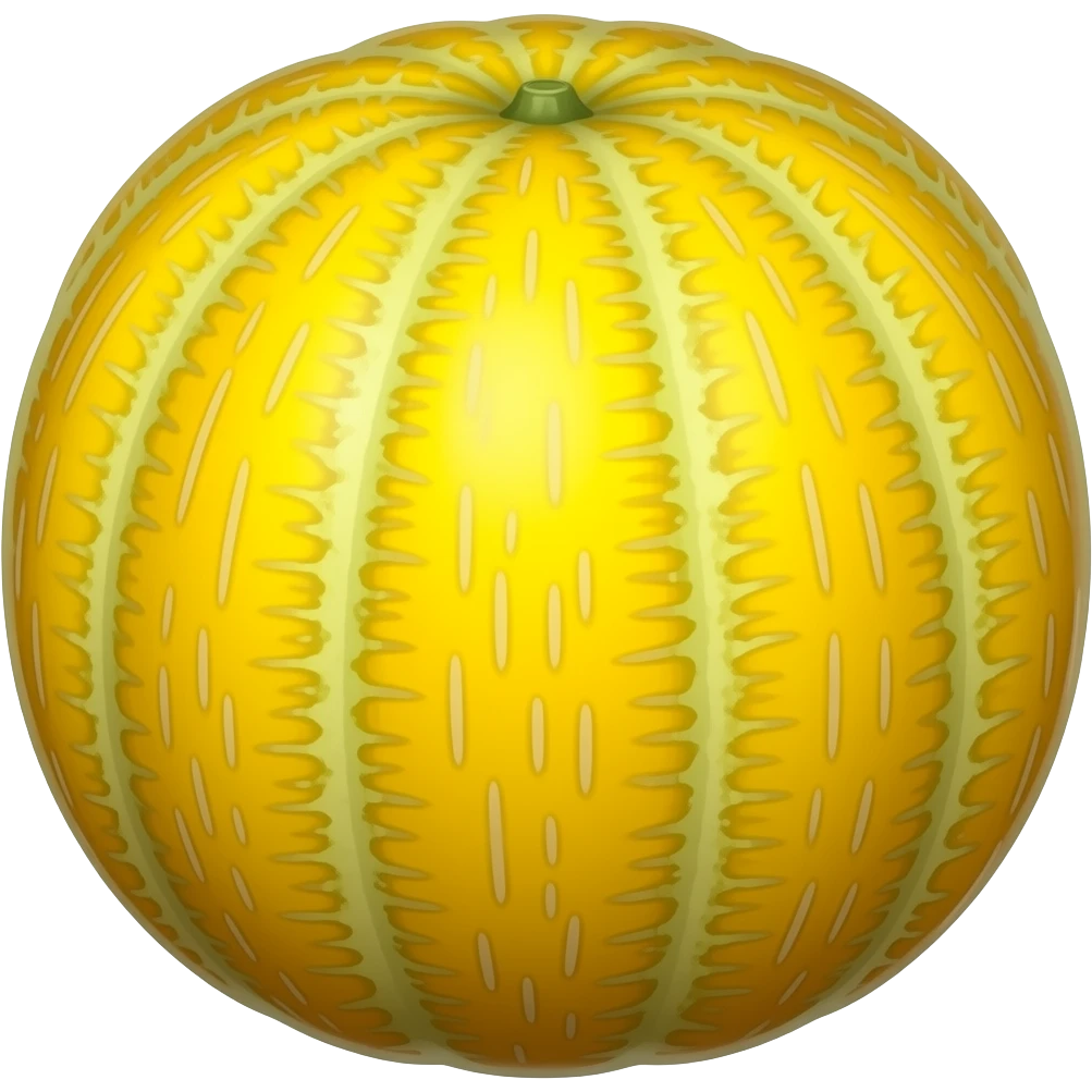 yellow oriental melon emoji