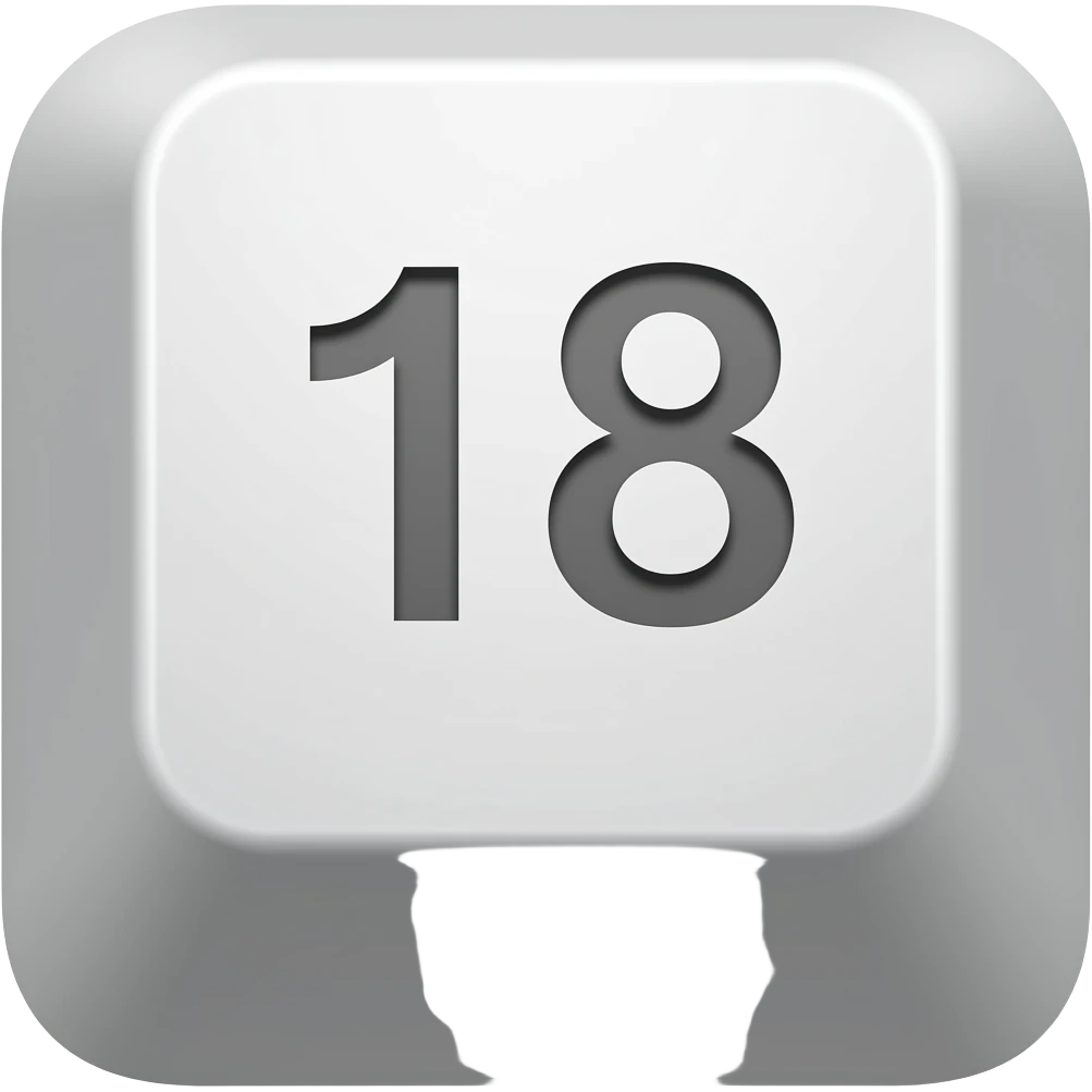Emoji ISO 18 emoji