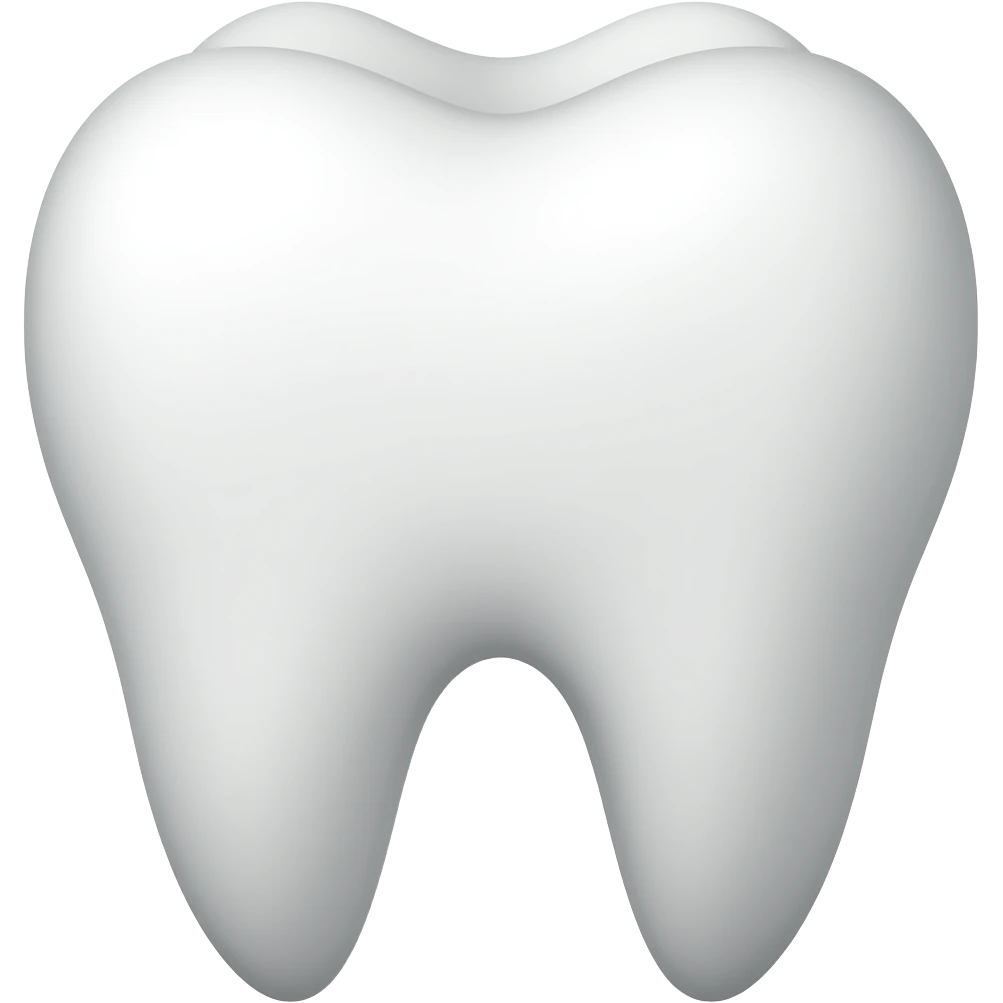 Tooth emoji