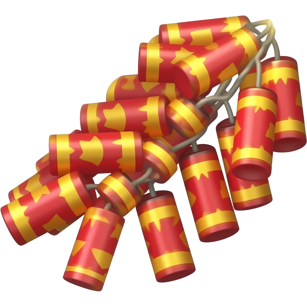 Firecracker emoji