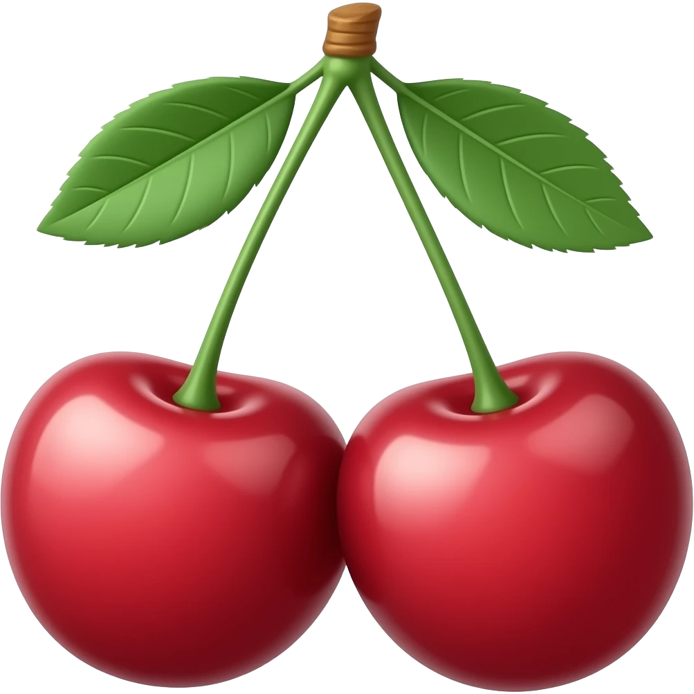 The Red Cherries emoji