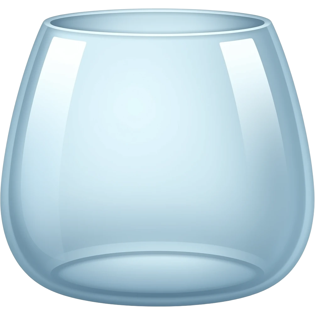 Glas mit Punkte emoji