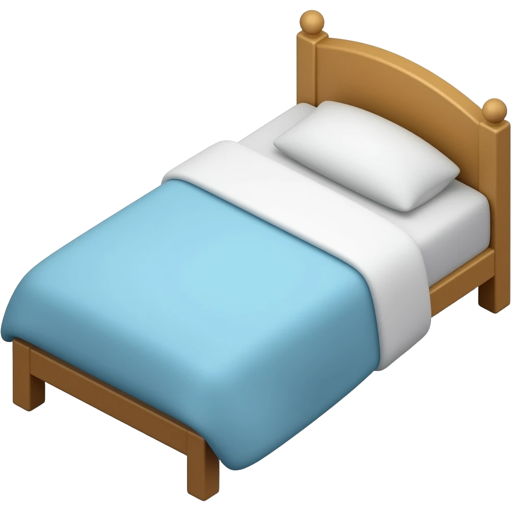 Cama extra colocada emoji