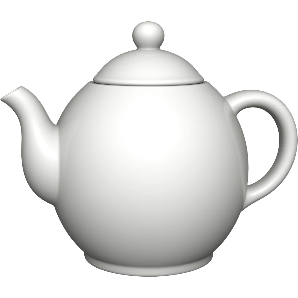 White teapot emoji