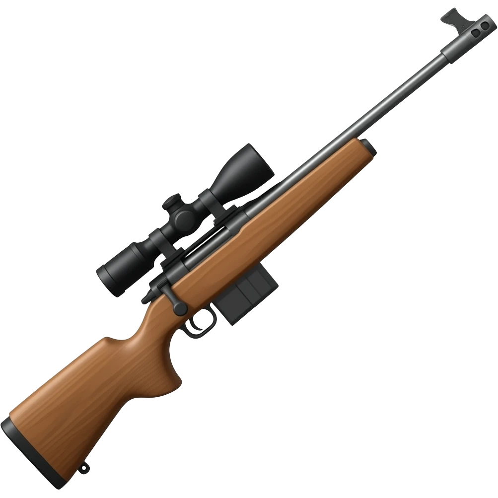 Sniper rifle emoji