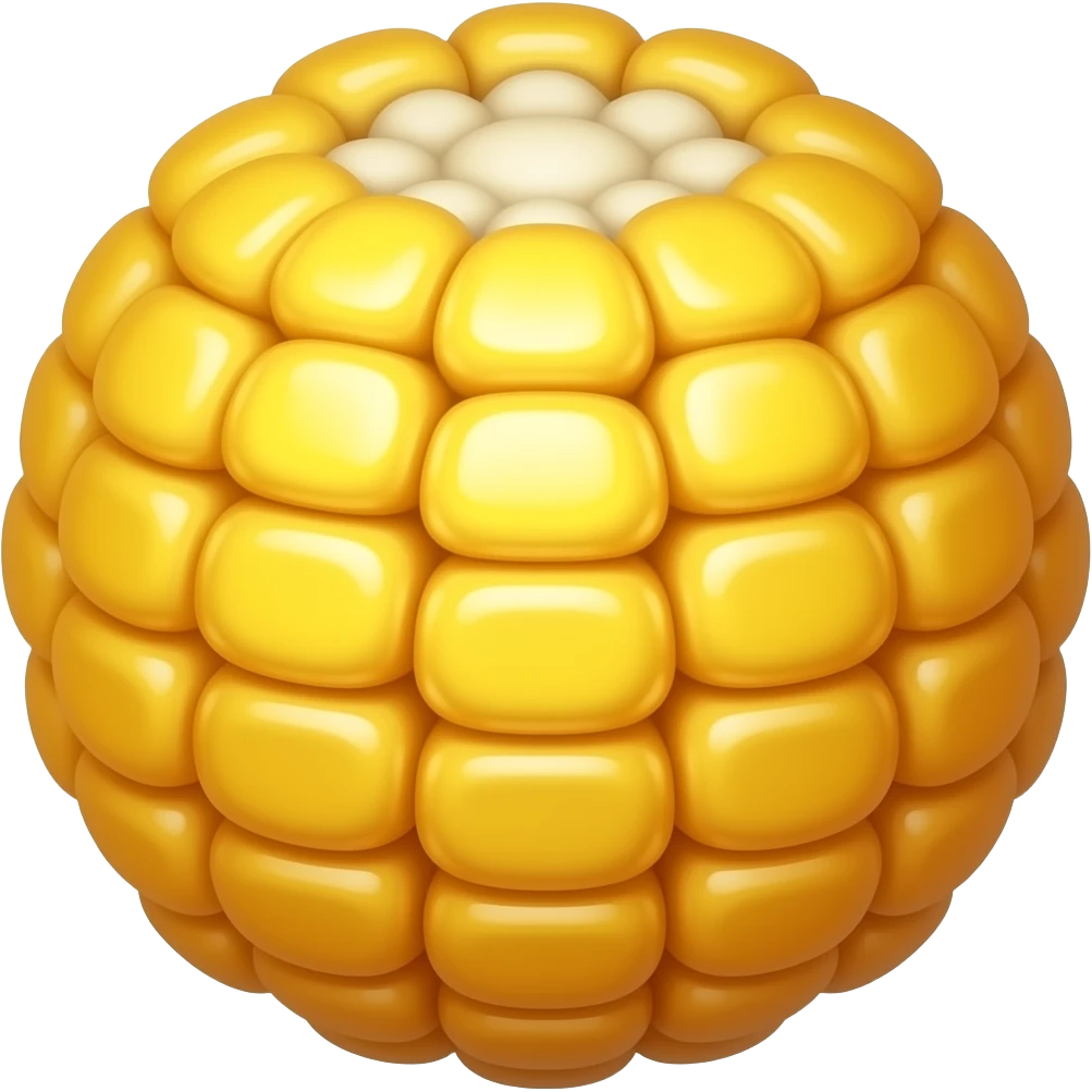 Corn ball emoji