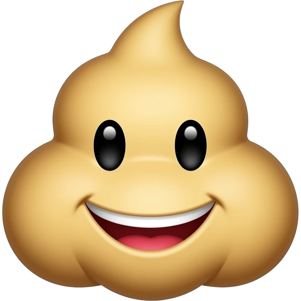 make me an emoji of a face  with farts emoji