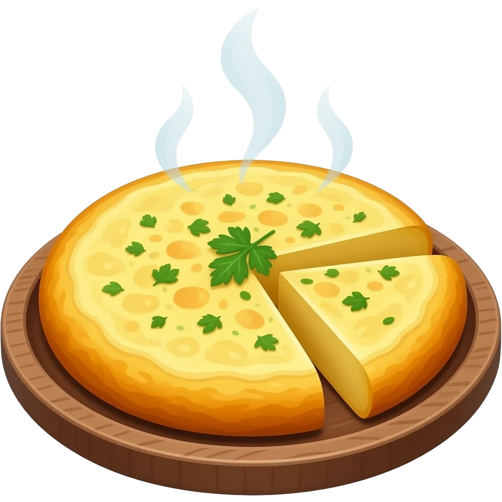 Spanish omelette emoji