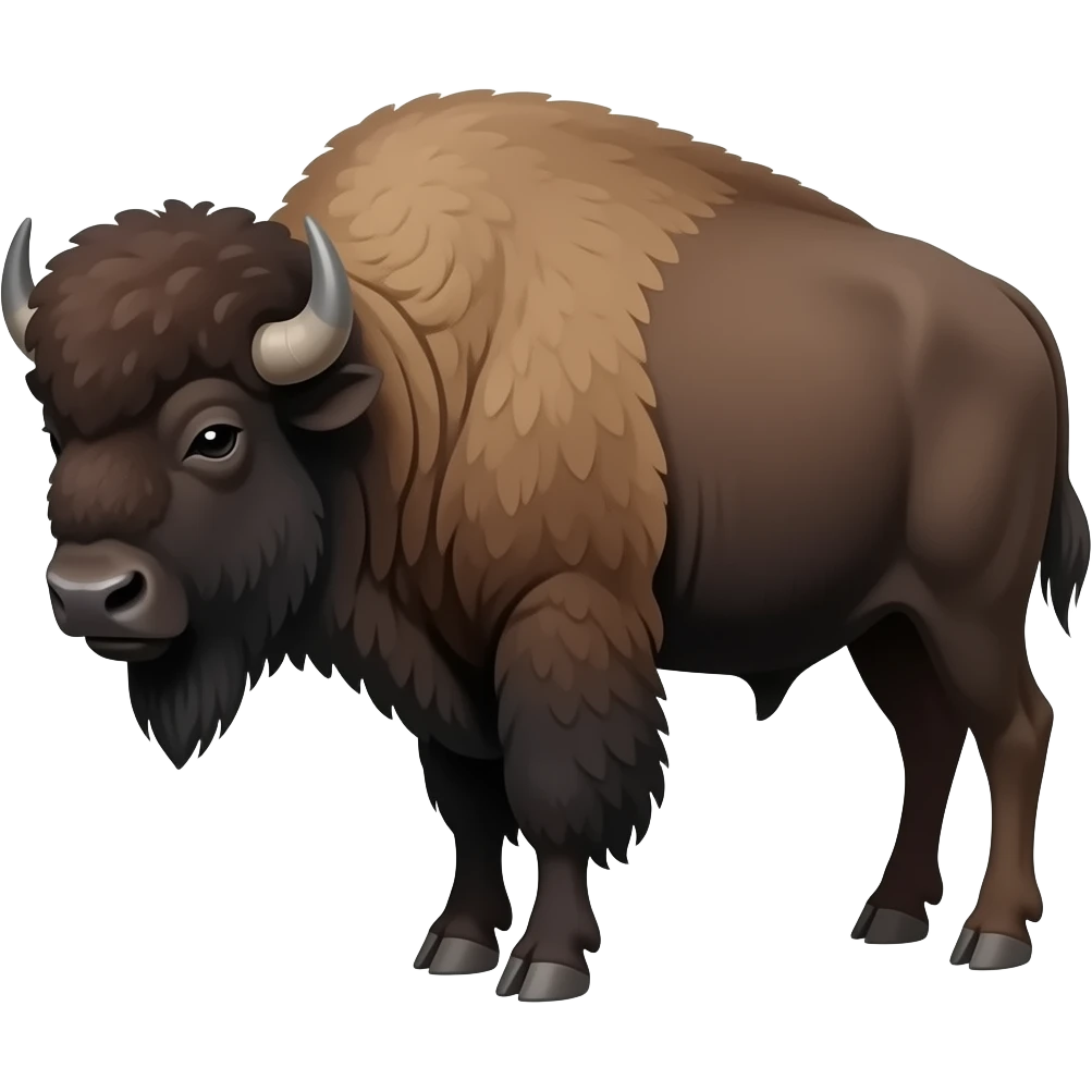 bison emoji