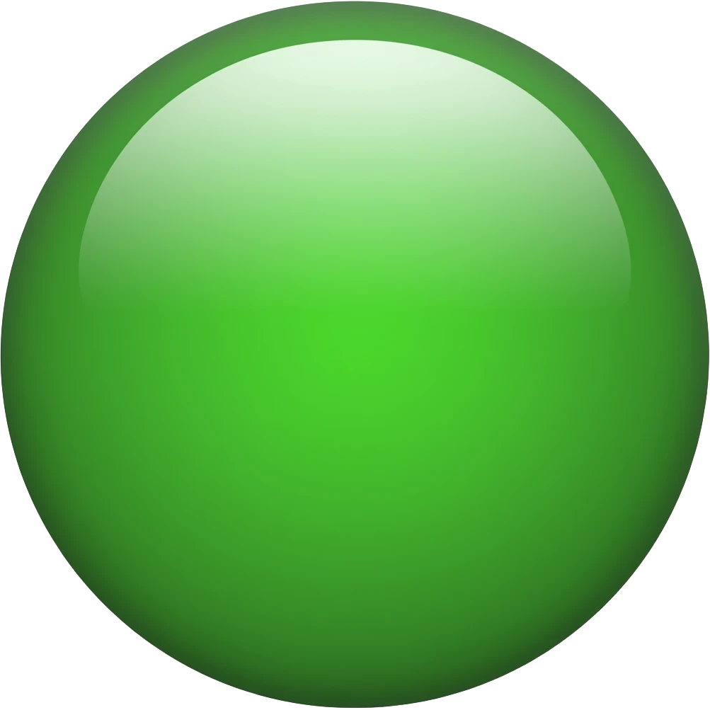 Green Circle emoji
