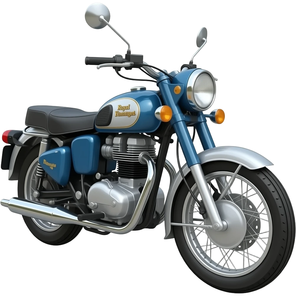 Royal Enfield 1978 model emoji