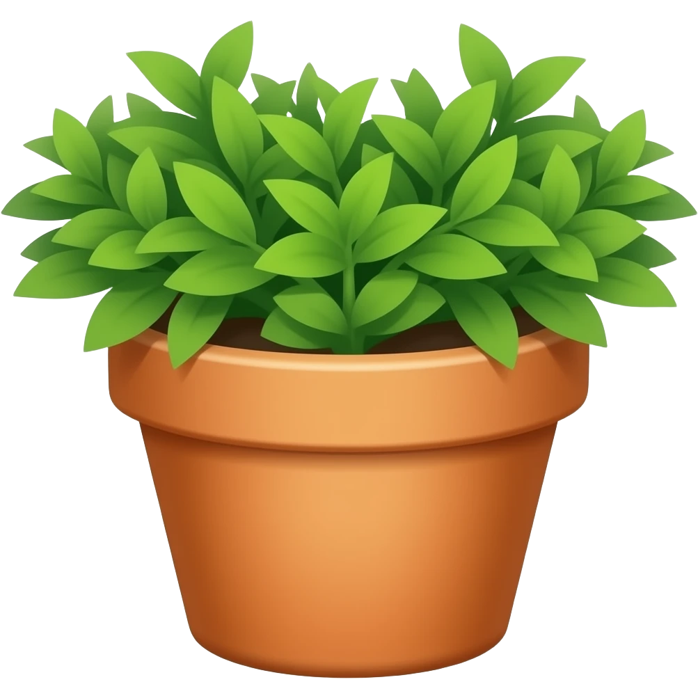 flowerpot emoji