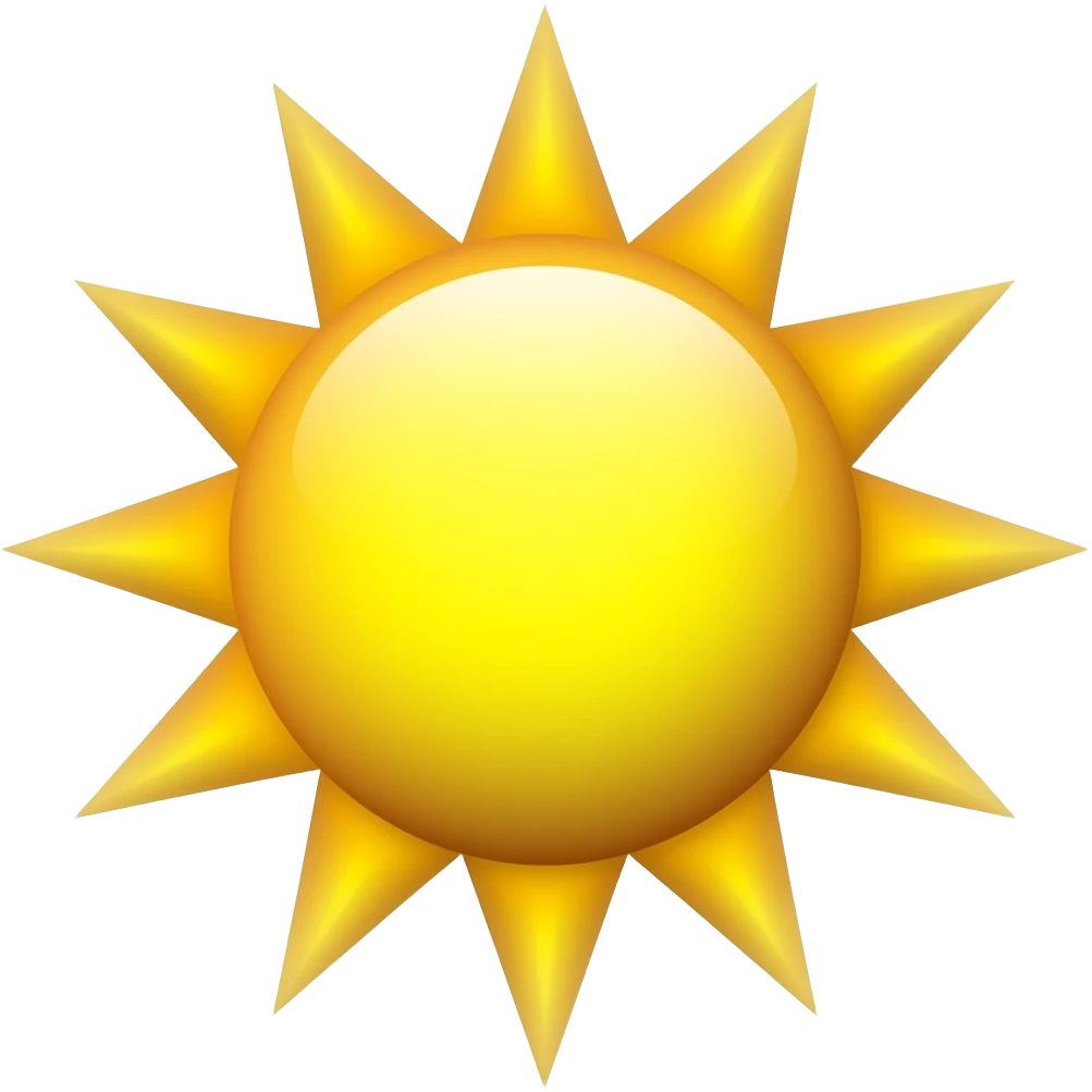 SUN emoji