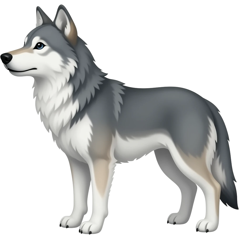 Dire wolf emoji