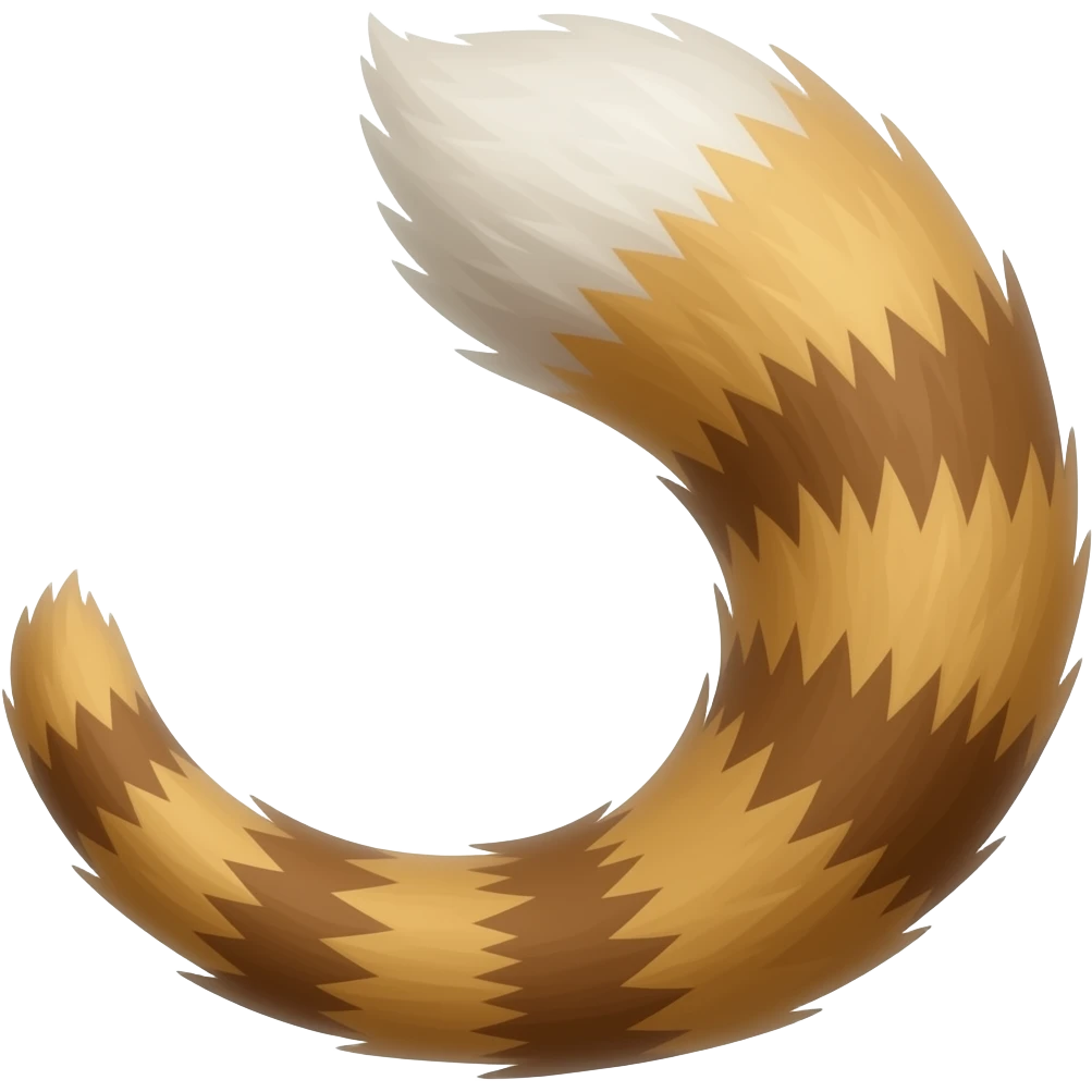 queue d'animal emoji