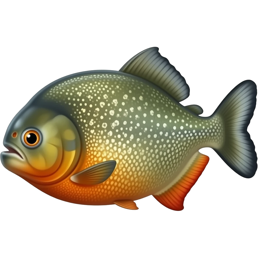 Piranha emoji