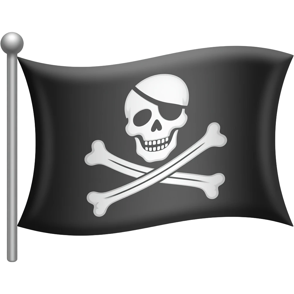 pirate flag emoji