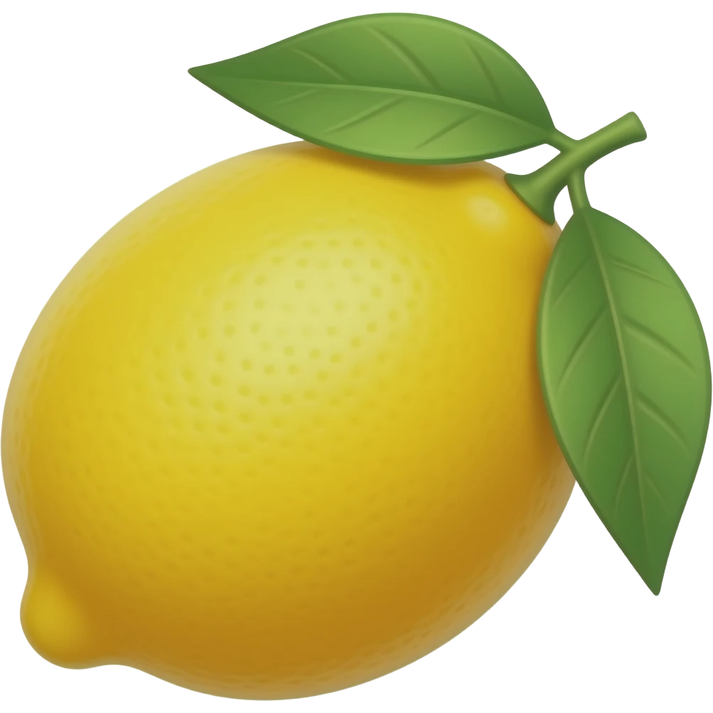 lemon emoji