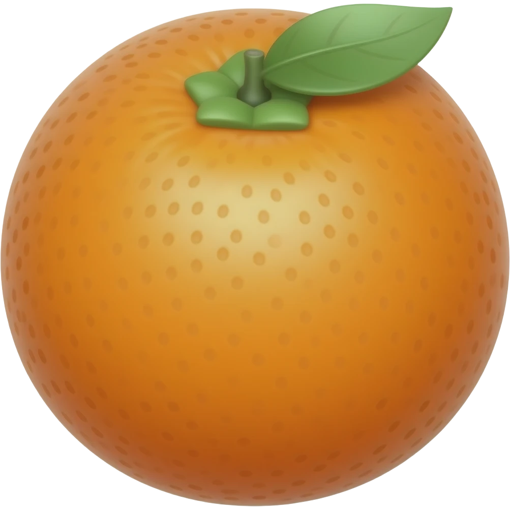 Orange emoji
