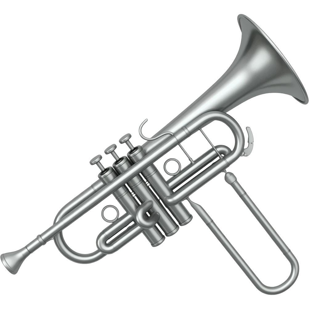 silver tenor trombone emoji