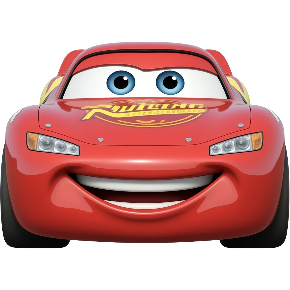 haz  al rayo mcqueen  volando hazlo MASSS AL FONDO emoji