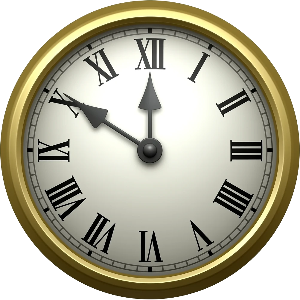 time emoji