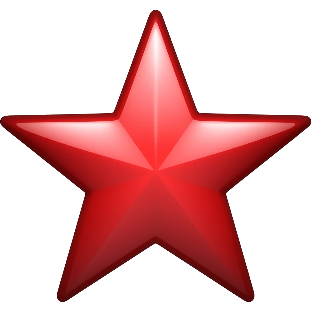 red Star emoji