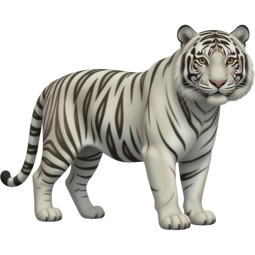 White Tiger emoji