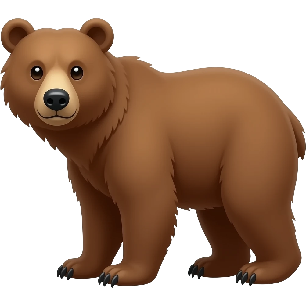 Bear brown emoji