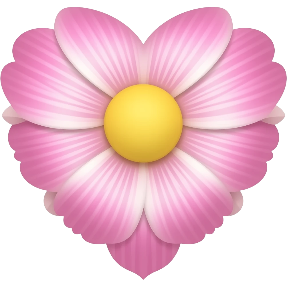 Heart flover emoji