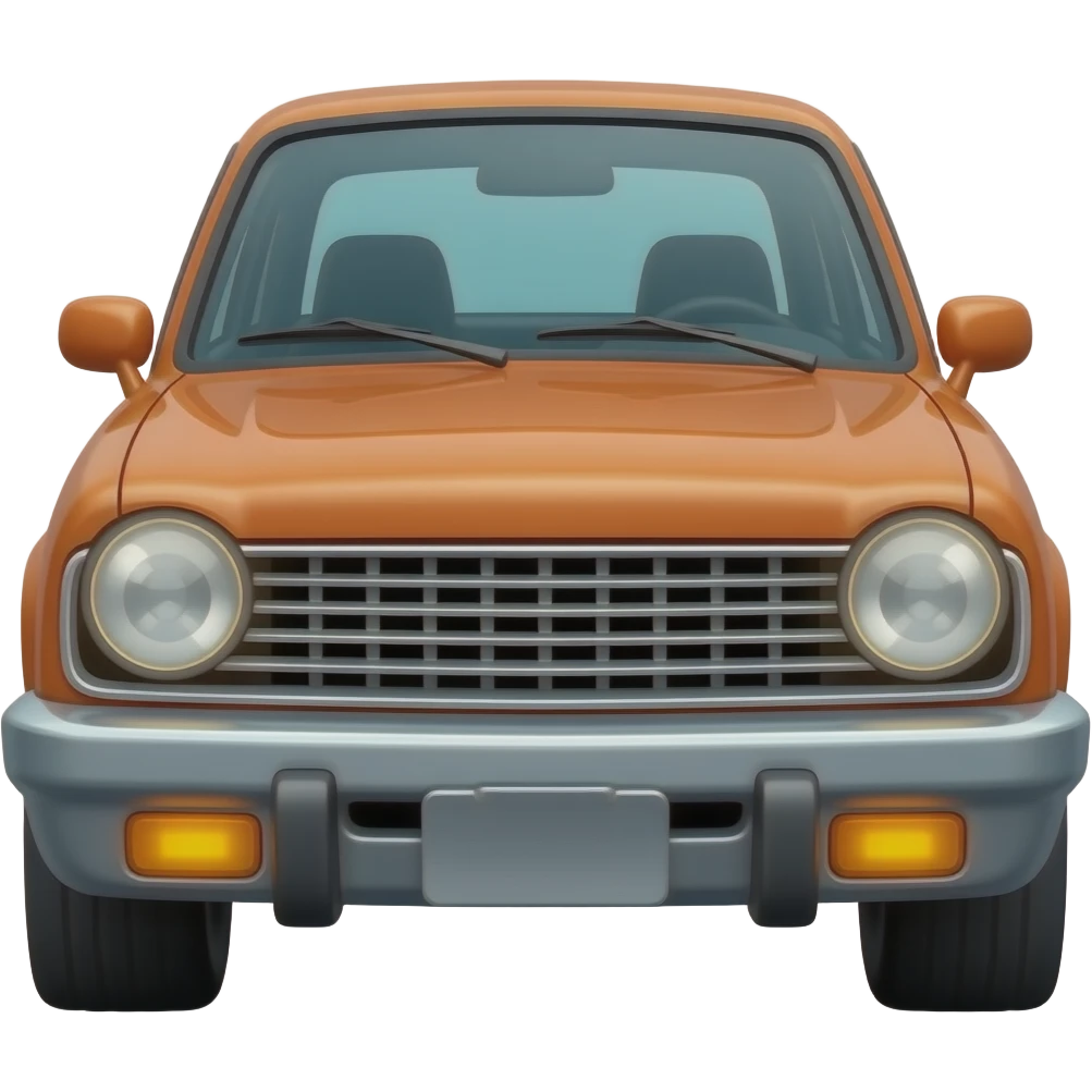 duke of hazard car, highly detailed hyper realistic emoji