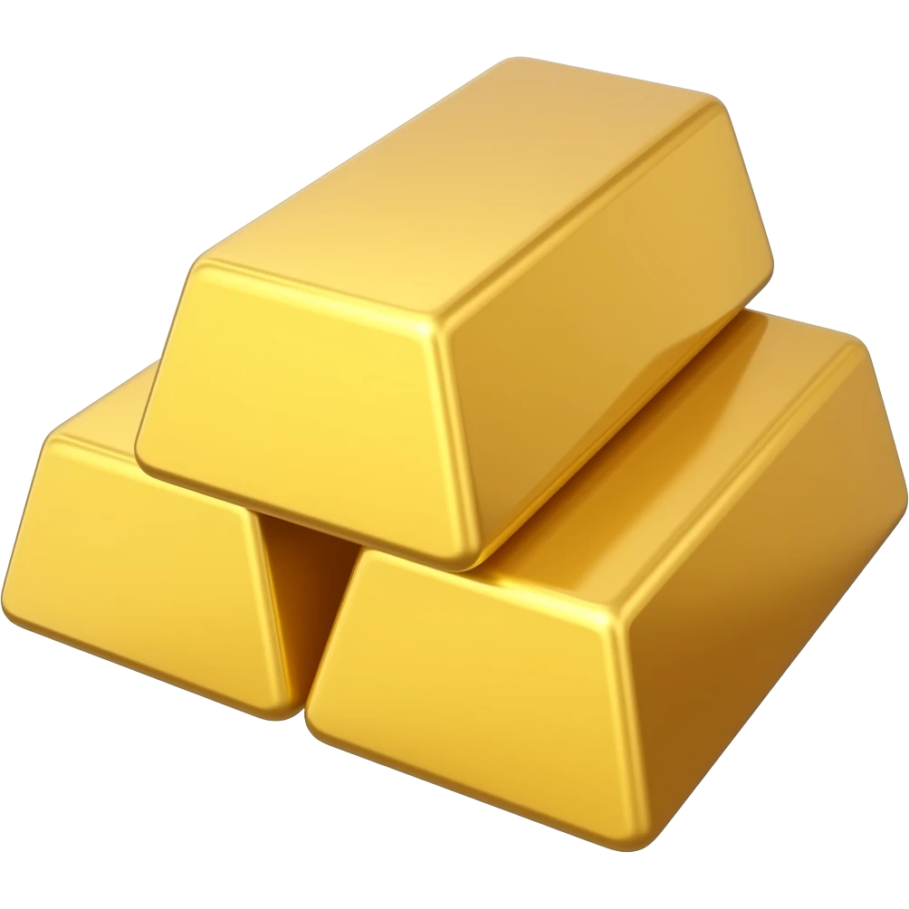 gold bars emoji