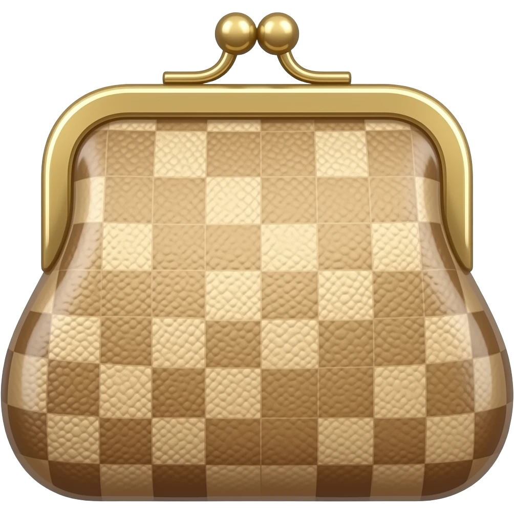 Маленькая сумочка с лаком emoji