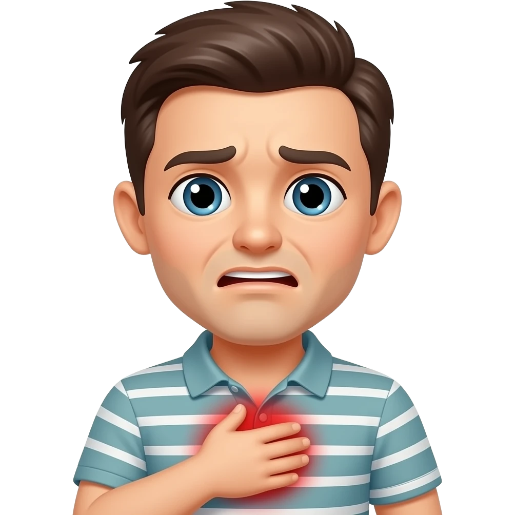 Tummy ache emoji
