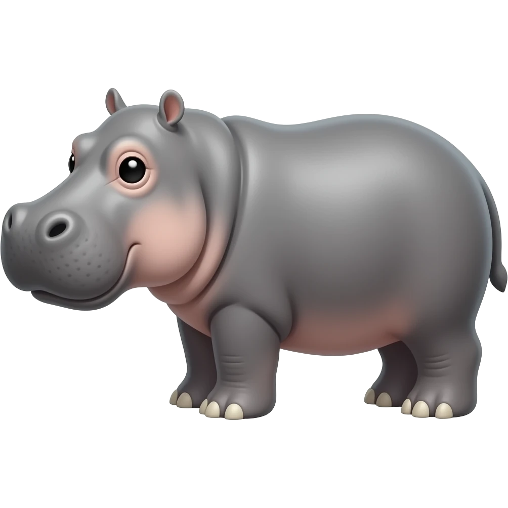 Hippo emoji