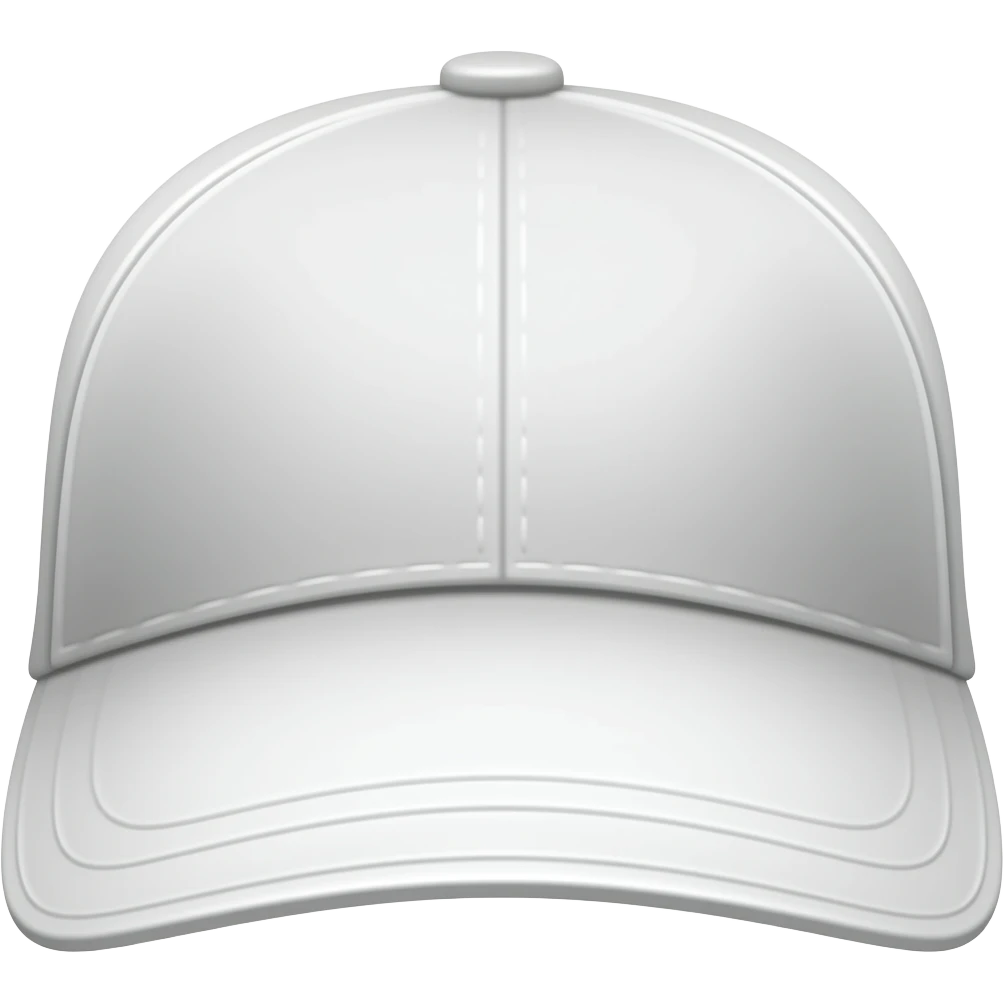 Carros Sombrero sombrero blanco solo el sombrero emoji