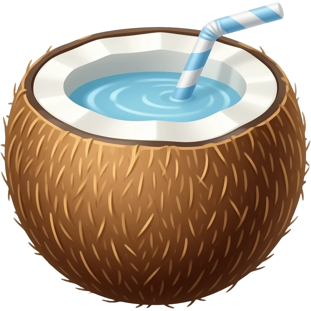 coconut water emoji
